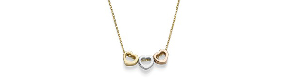 Collier Herzen GG/RG/WG