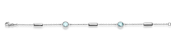 Kette mit Blautopas WG