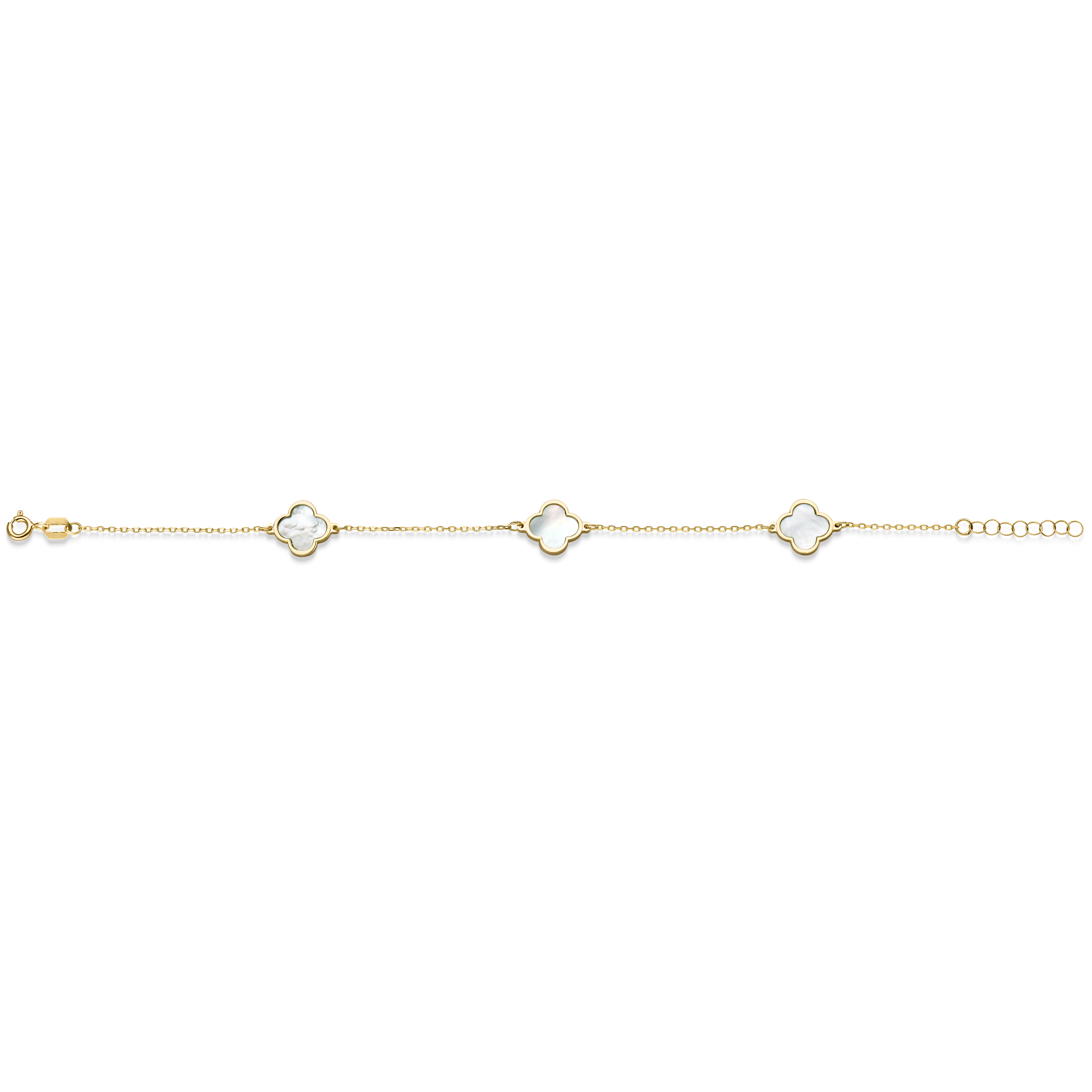 Armband Blume Perlmutt GG