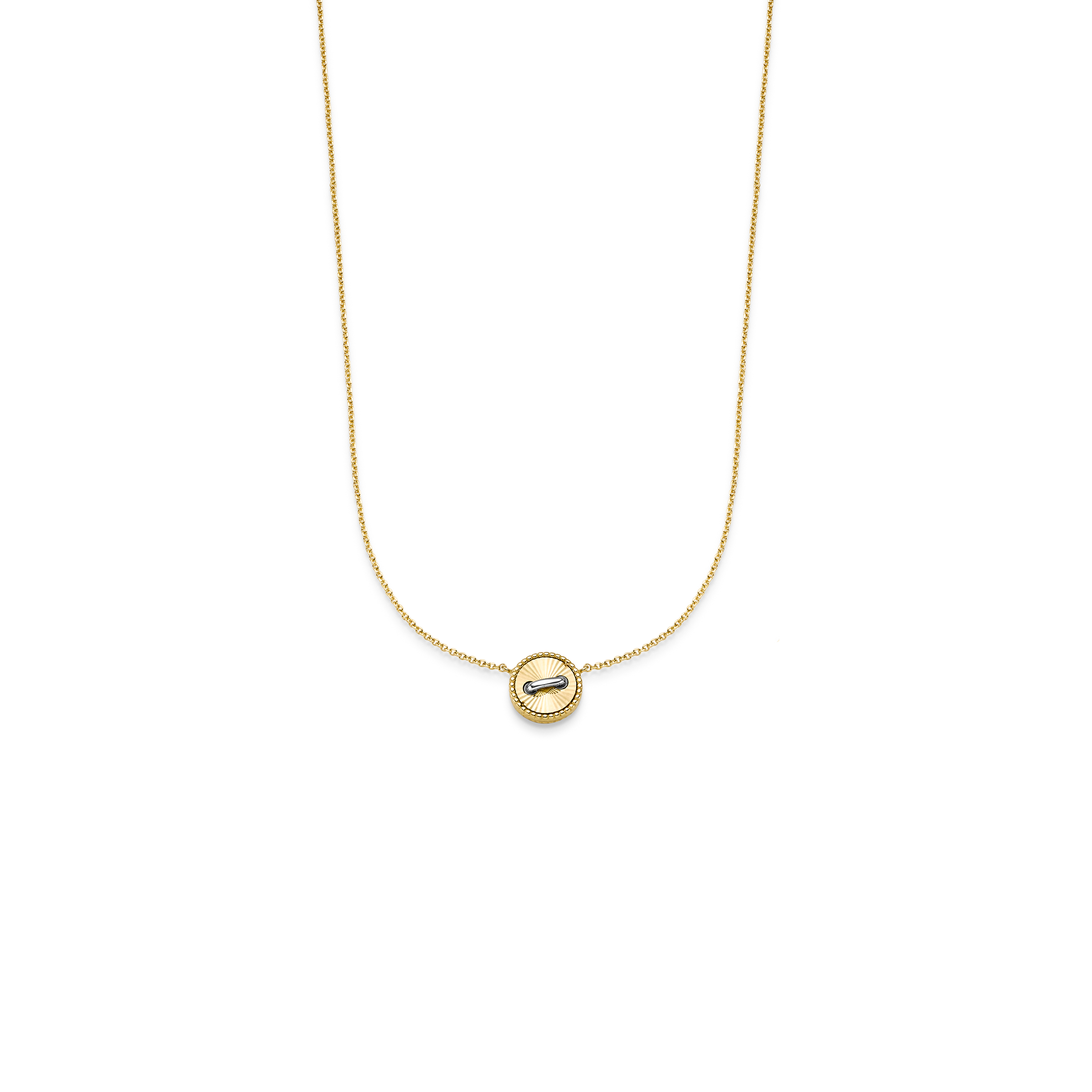 Collier Knopf GG/WG