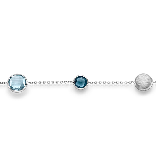 Kette mit Blautopas WG