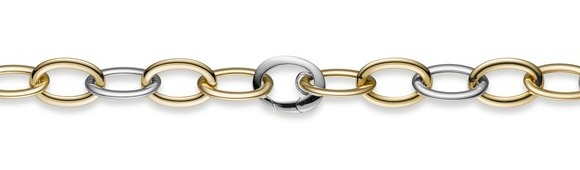 Ringel oval 13,0 mm GG/WG