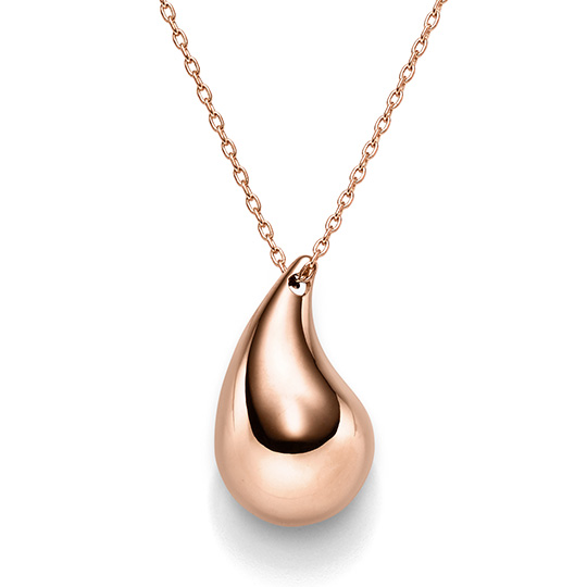 Collier Tropfen RG 45 cm