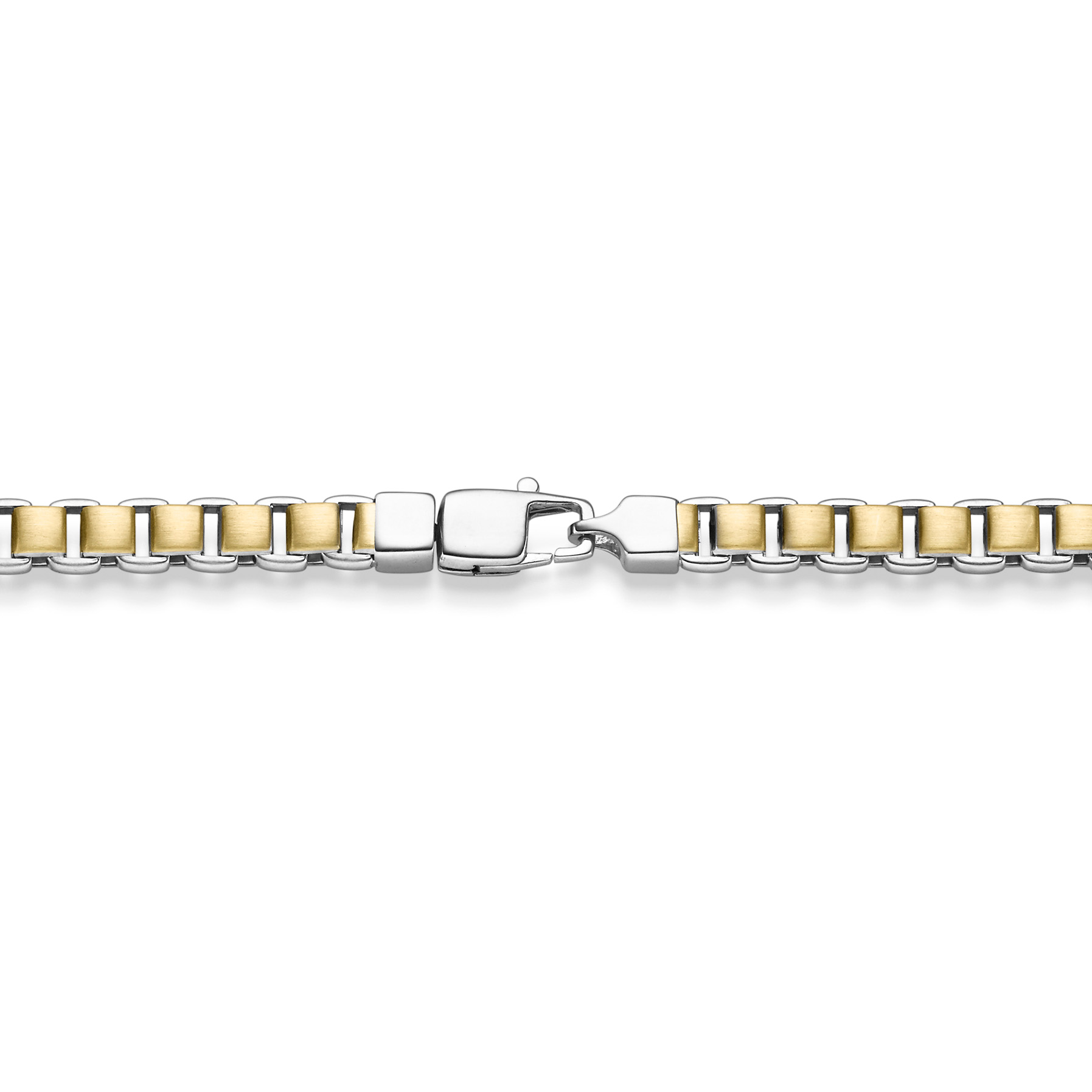 Phantasie Wende Armband 6,0 mm GG/WG