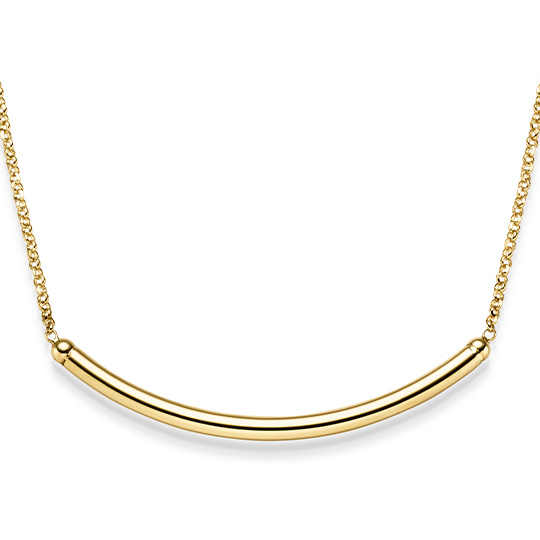 Collier mit Mittelteil GG 45 cm