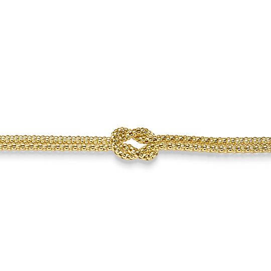 Himbeer 2-reihig mit Knoten 2,0 mm GG 19 cm