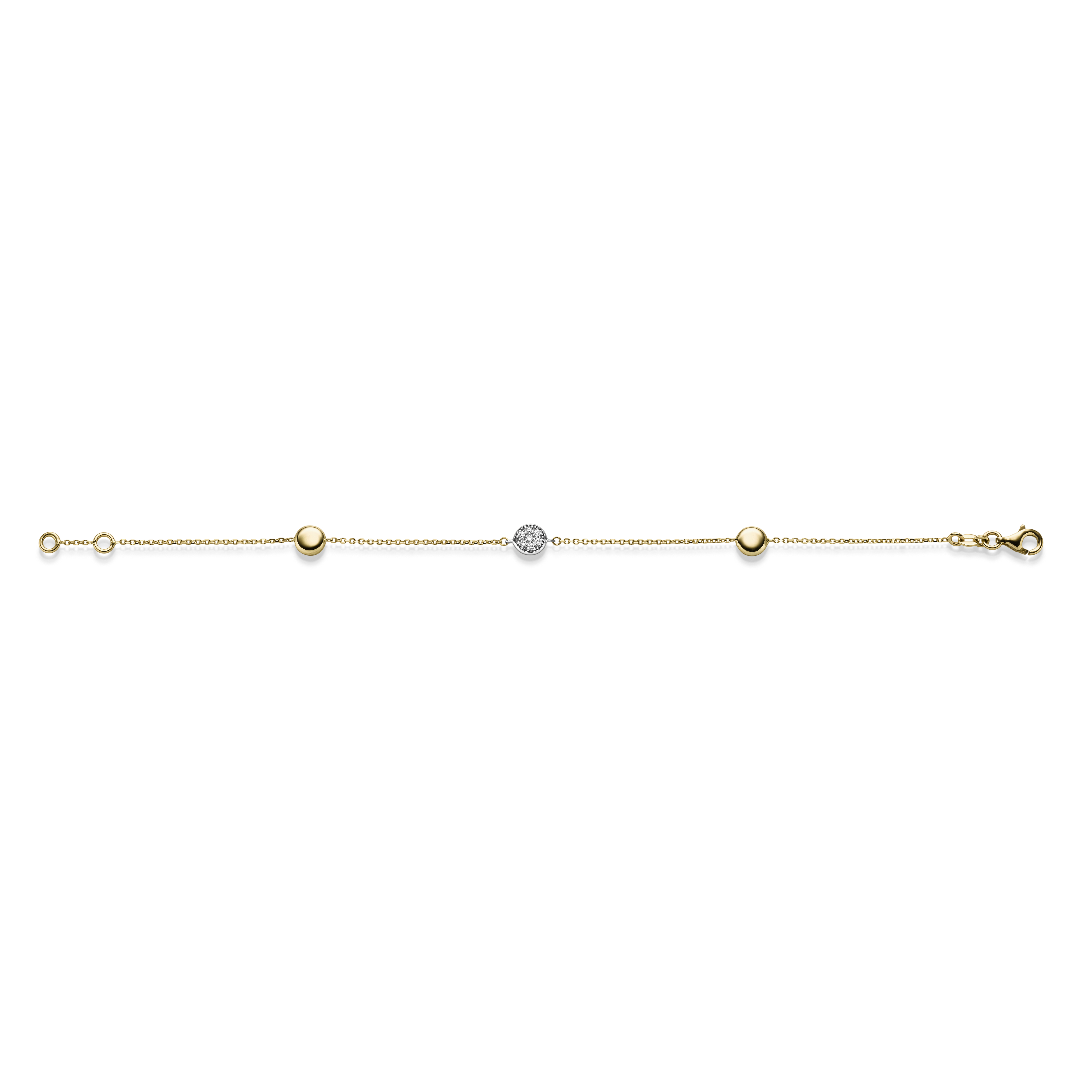 Diamant Armband GG/WG 0.14 ct. TW-SI