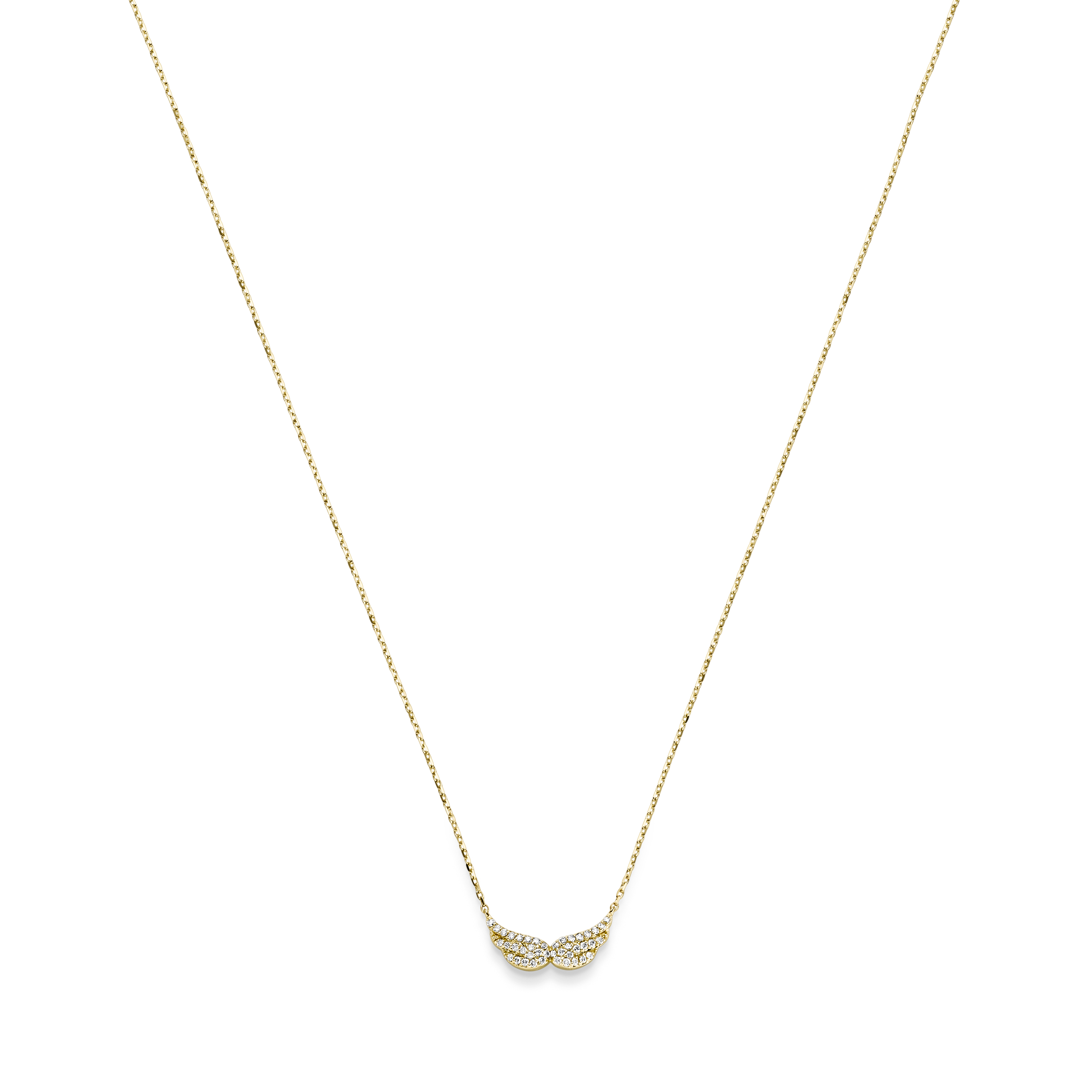 Diamant Collier Flügel GG 0.21 ct. TW-SI