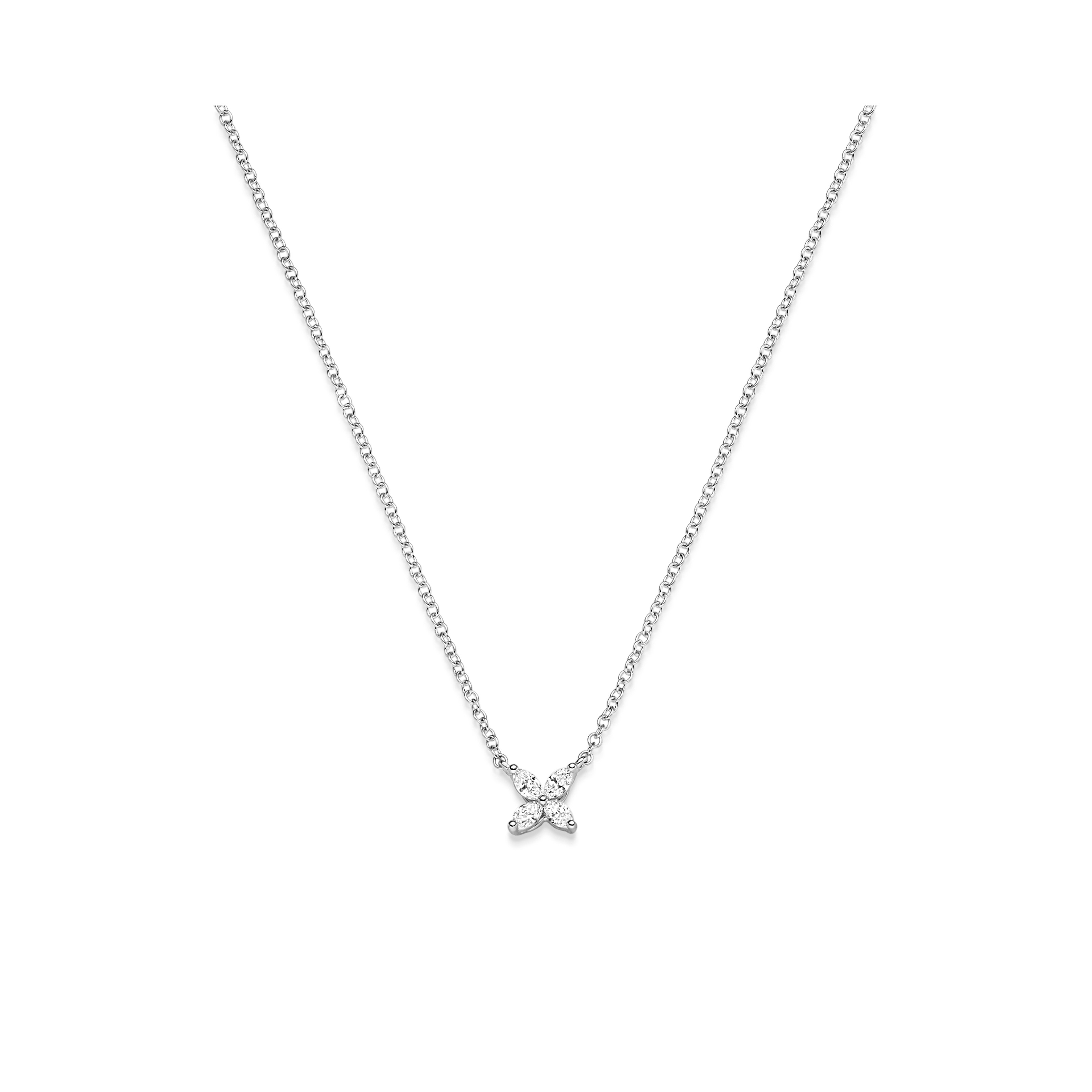 Diamant Collier WG 0.24 ct. TW-SI