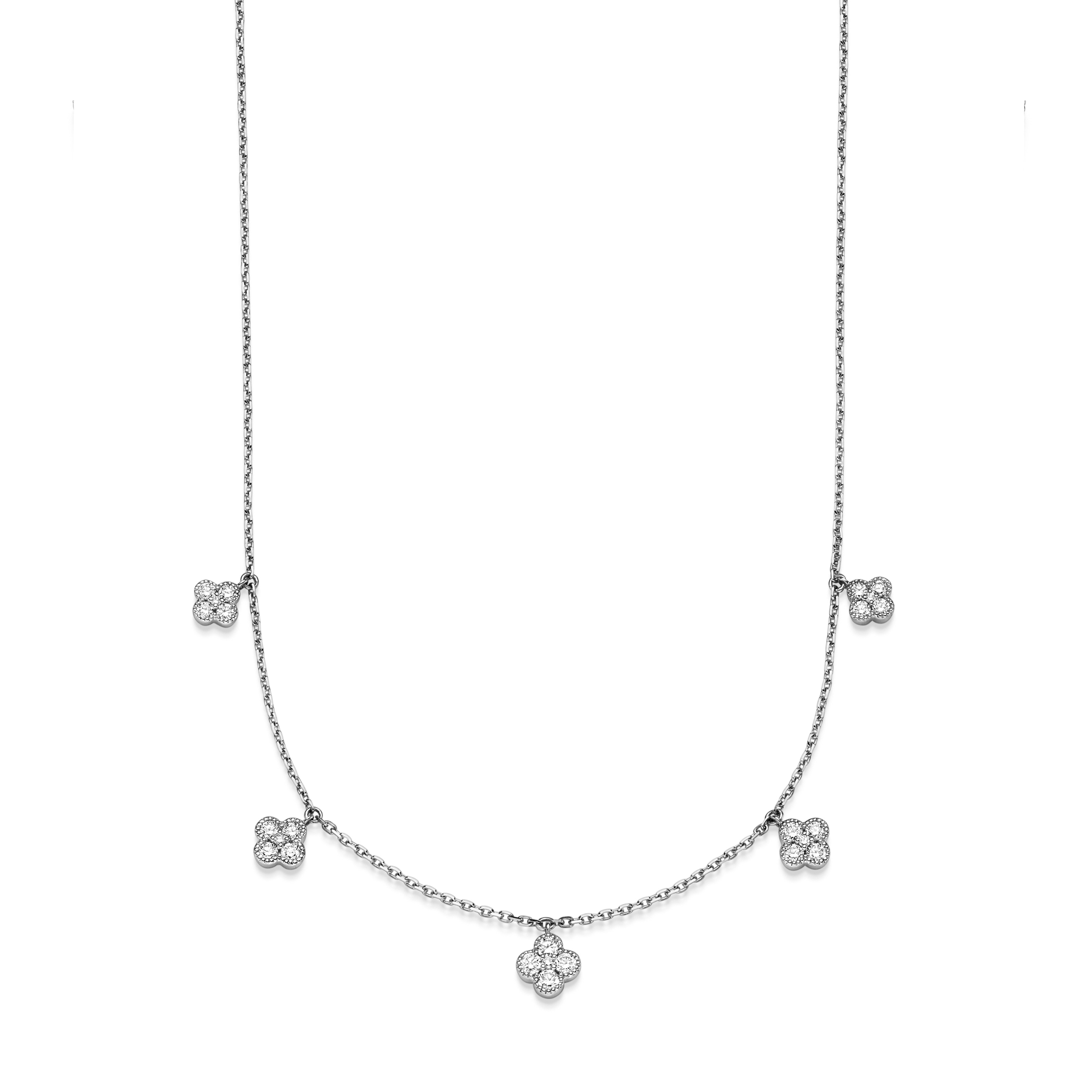 Brillant Collier WG 0.67 ct. TW-SI