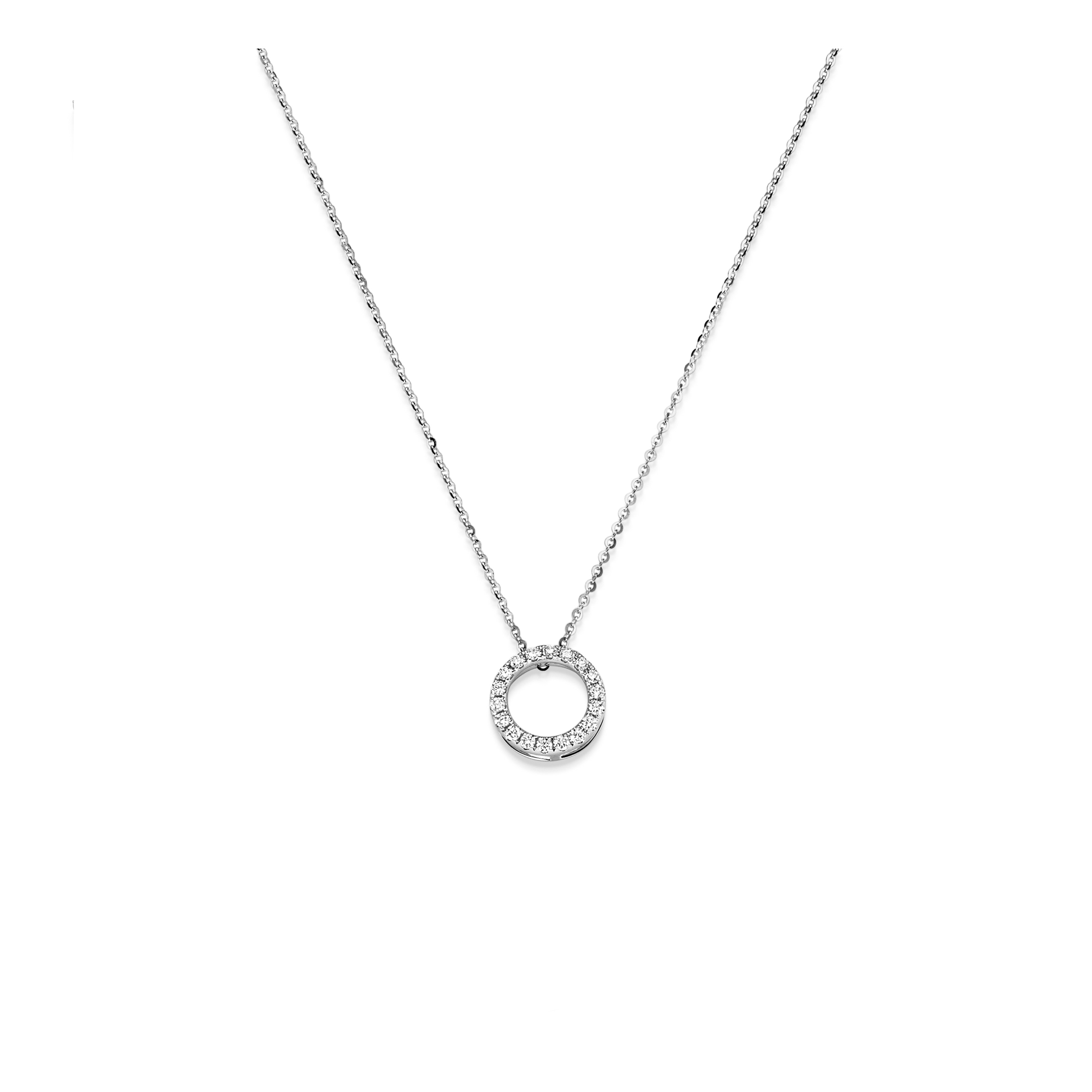 Brillant Collier Ring WG 0.20 ct. TW-SI
