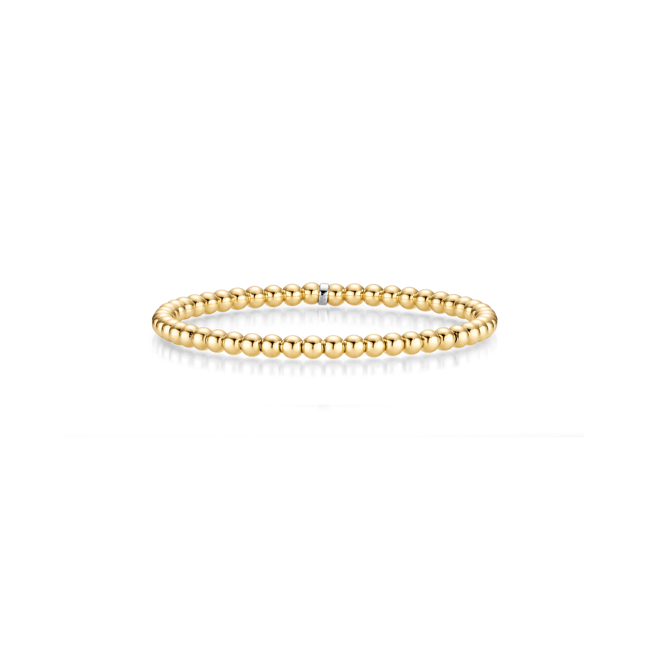 Armband Kugel elastisch 4,0 mm GG D55