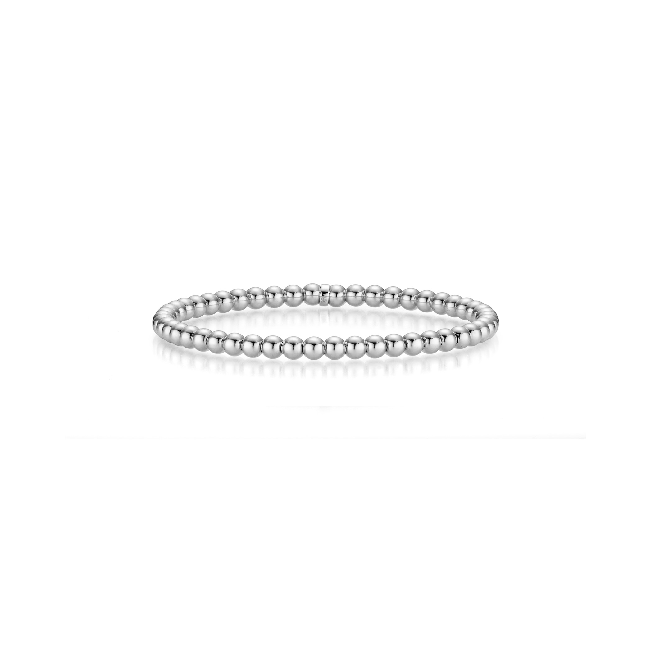 Armband Kugel elastisch 4,0 mm WG D55