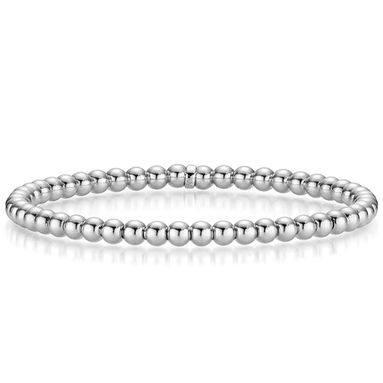 Armband Kugel elastisch 4,0 mm WG D55