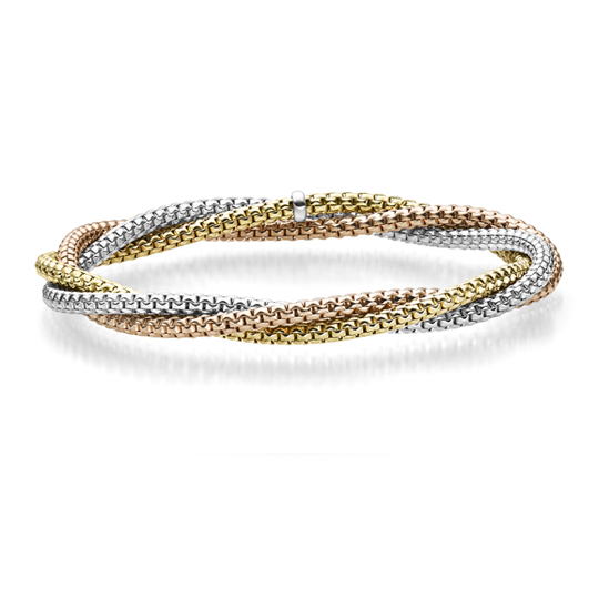 Armband elastisch 6,0 mm GG/RG/WG D55
