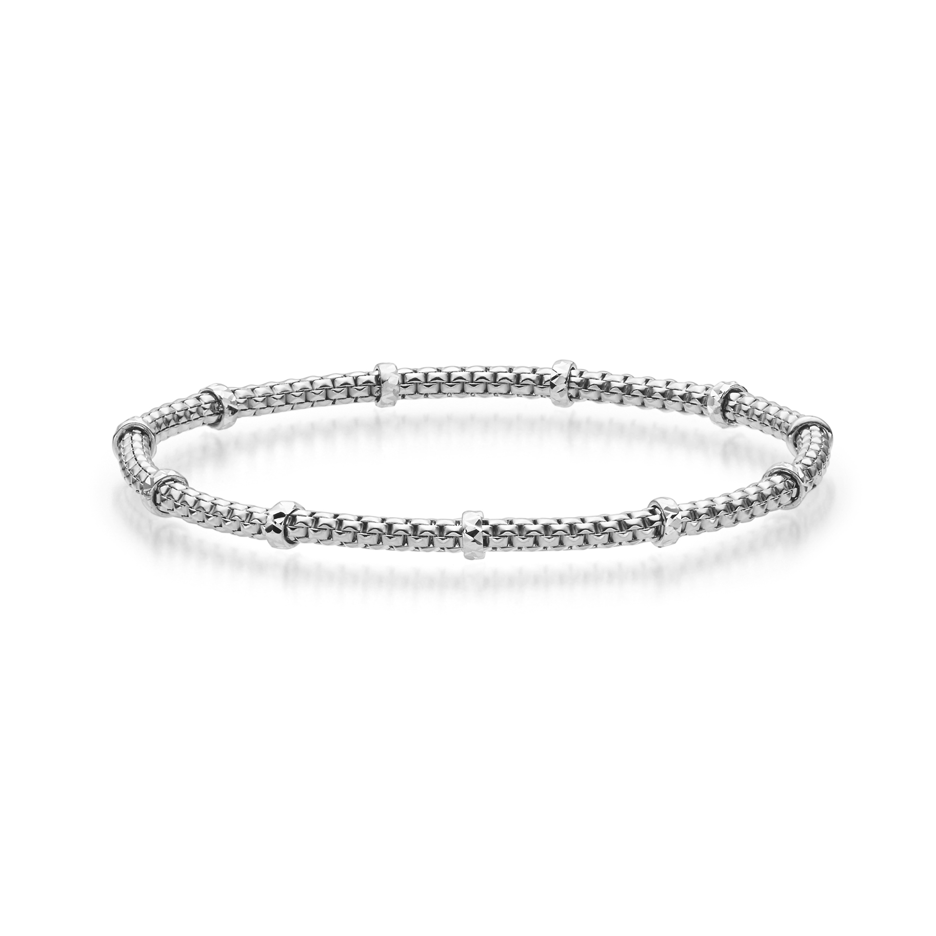 Armband mit Rollo elastisch 2,0 mm WG D55