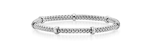 Armband mit Rollo elastisch 4,0 mm WG D55