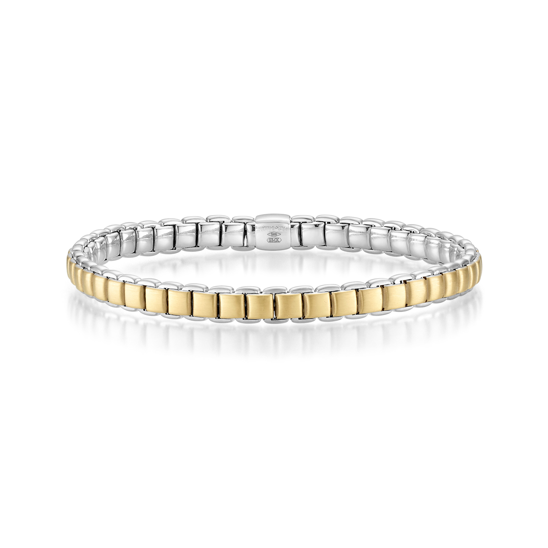 Wende Armband elastisch 6,0 mm GG/WG D55