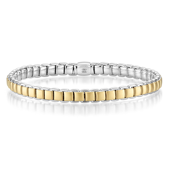 Wende Armband elastisch 6,0 mm GG/WG D55