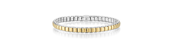Wende Armband elastisch 6,0 mm GG/WG D55