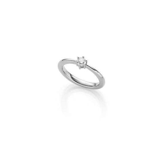 Solitaire Ring WG 0.25 ct. TW-SI