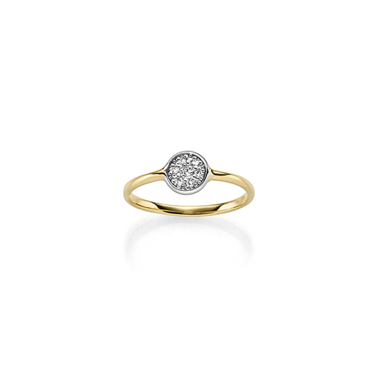 Diamant Ring GG/WG 0.07 ct. TW-SI  W54