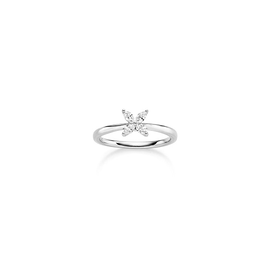 Diamant Ring WG 0.25 ct. TW-SI  W54