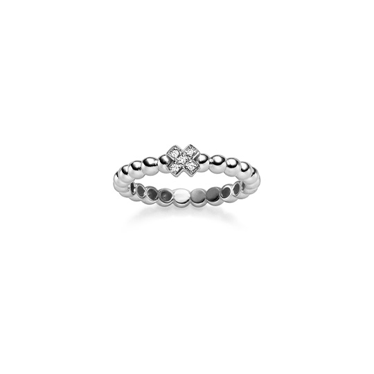 Diamant Ring WG 0.03 ct. TW-SI  W54