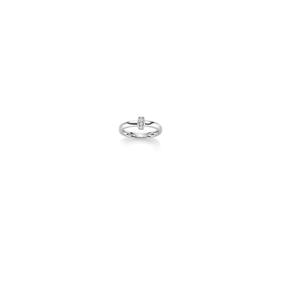 Diamant Ring WG 0.08 ct. TW-SI  W54