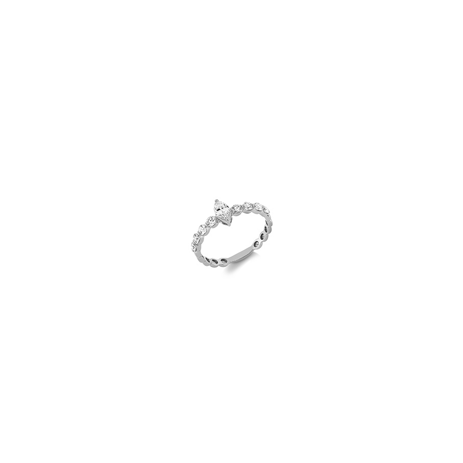 Diamant Ring WG 0.70 ct. TW-SI  W54