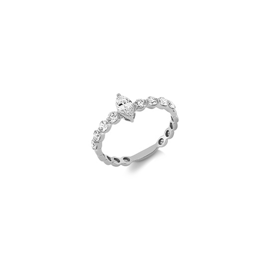 Diamant Ring WG 0.70 ct. TW-SI  W54