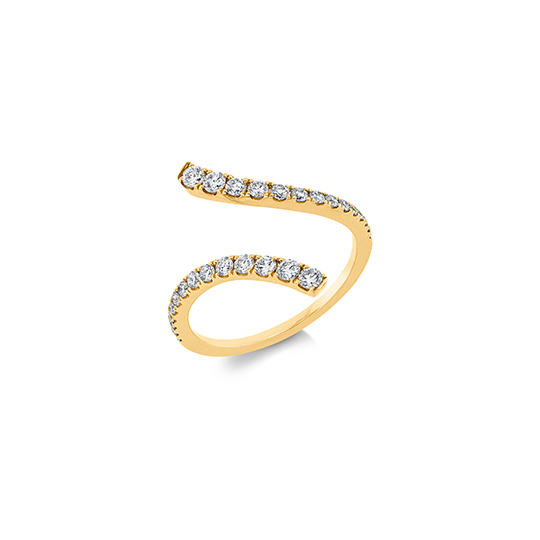 Brillant Ring GG 0.43 ct. TW-SI  W54