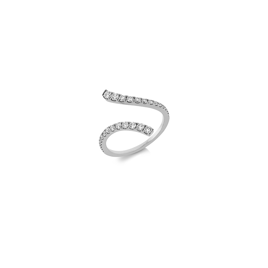 Brillant Ring WG 0.43 ct. TW-SI  W54