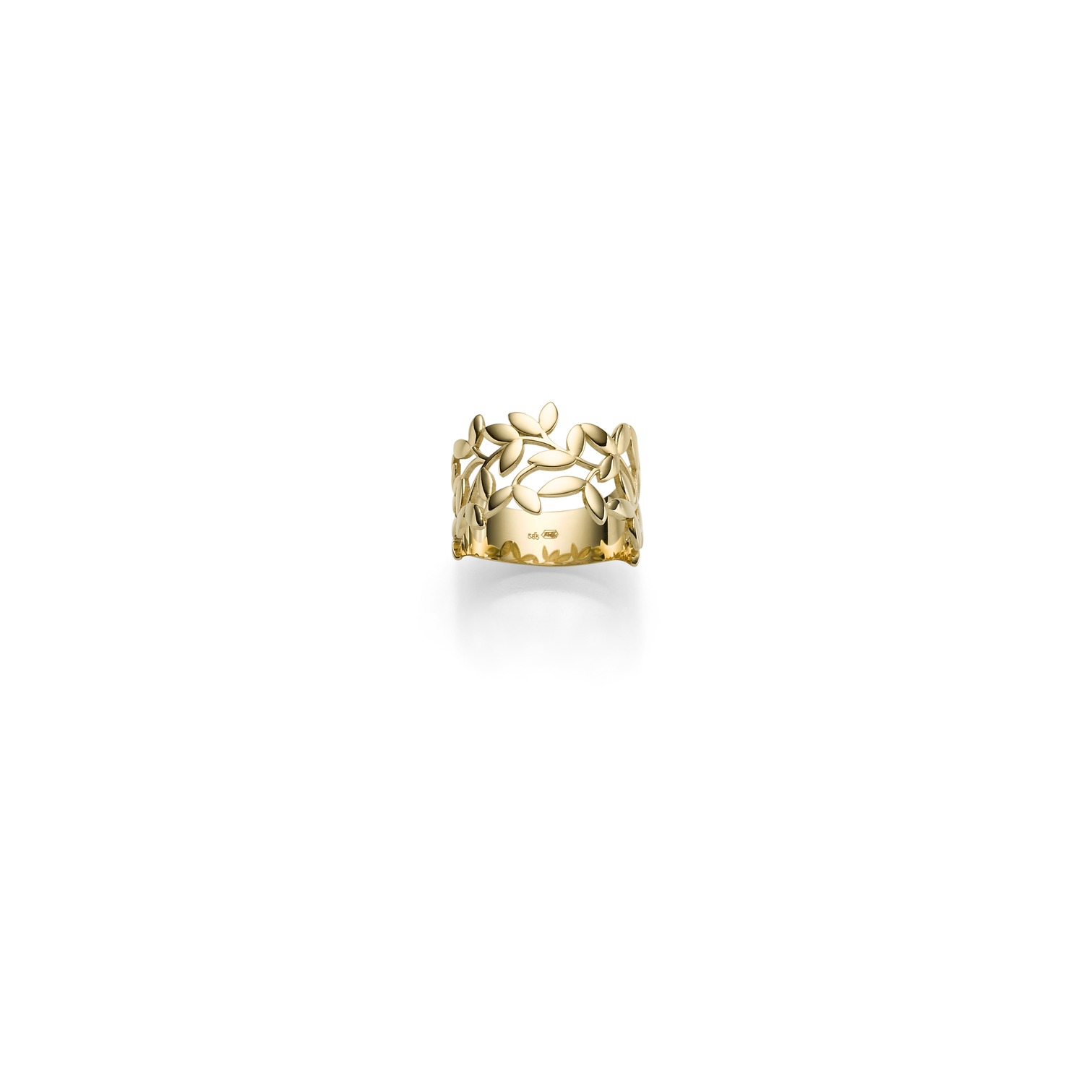Ring Olivenzweig 12,0 mm GG  W54