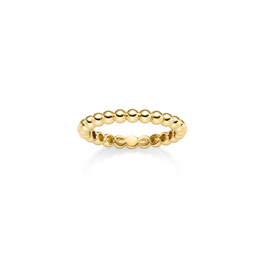 Kügelchen Ring 3,0 mm GG  W54