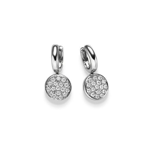 Diamant Creolen WG 0.50 ct. TW-SI