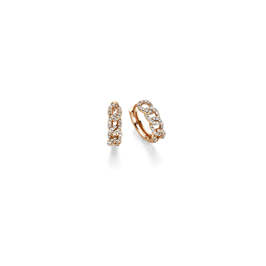 Diamant Creolen Panzer RG 0.31 ct. TW-SI