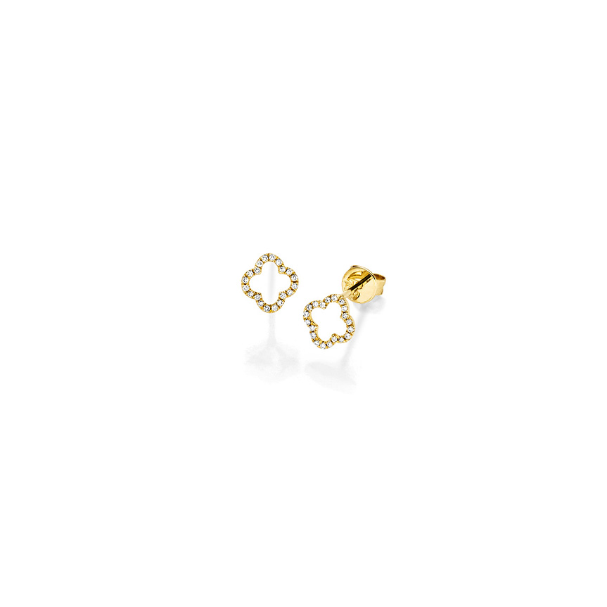 Brillant Ohrstecker GG 0.09 ct. TW-SI