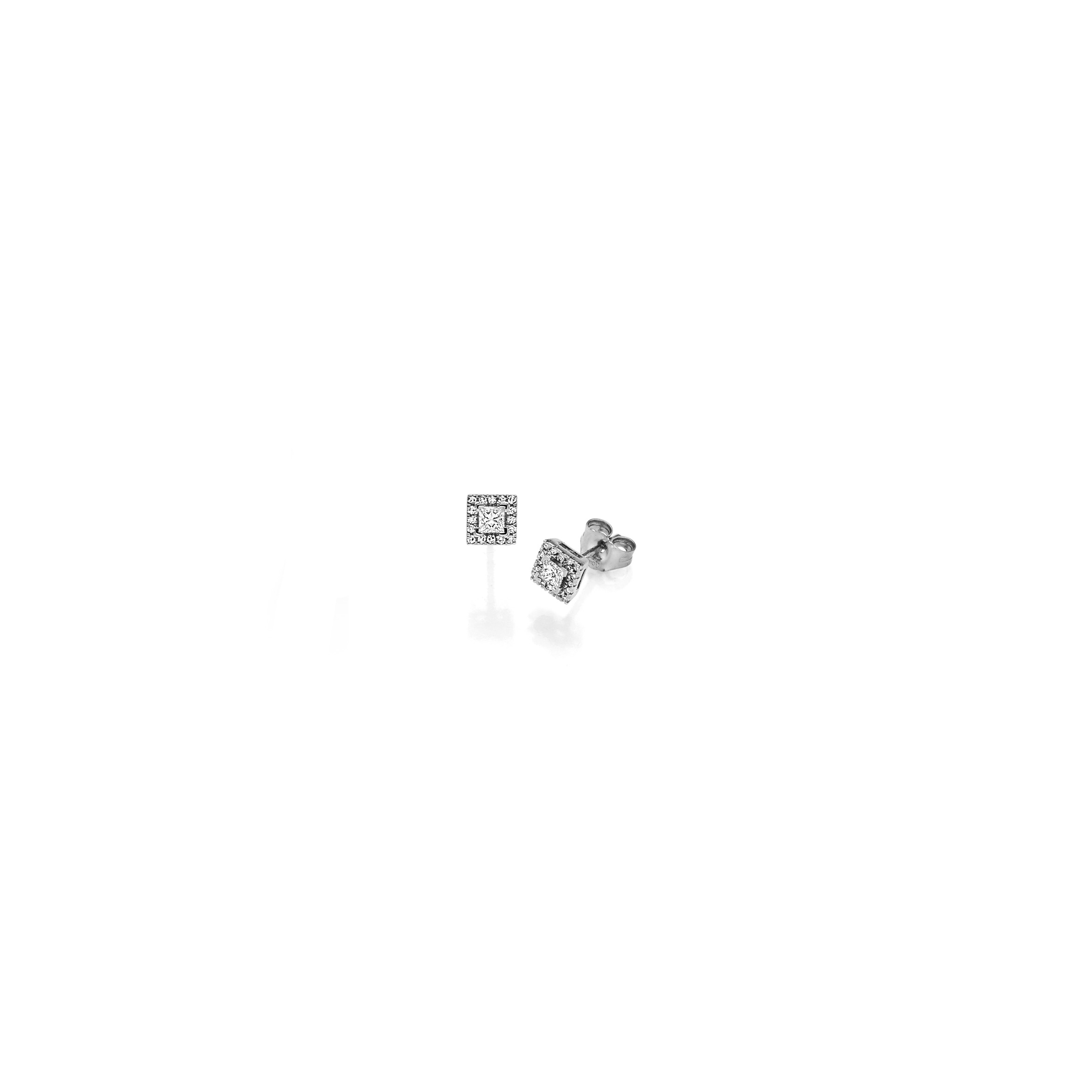 Brillant Ohrstecker WG 0.30 ct. TW-SI