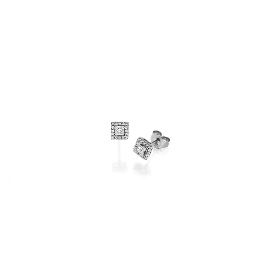 Brillant Ohrstecker WG 0.30 ct. TW-SI