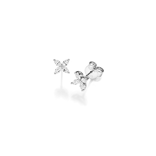 Diamant Ohrstecker WG 0.50 ct. TW-SI