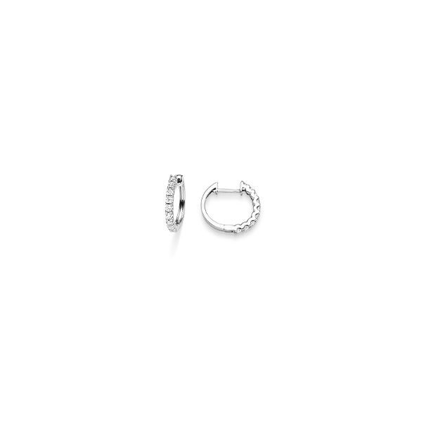 Brillant Creolen WG 0.45 ct. TW-SI