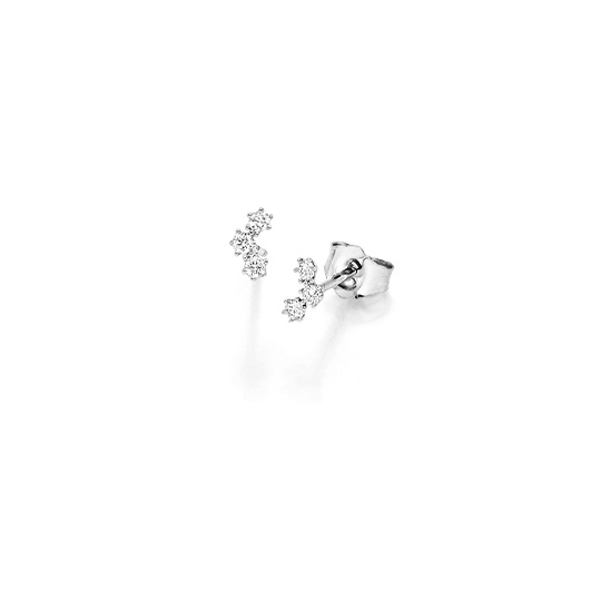 Brillant Ohrstecker WG 0.14 ct. TW-SI