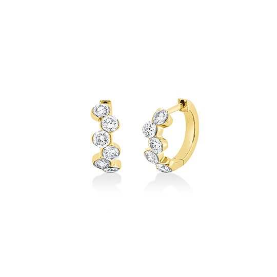 Brillant Creolen GG 0.89 ct. TW-SI