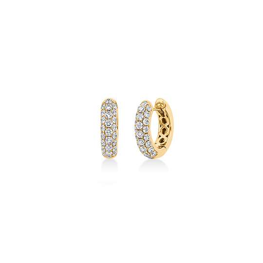 Pavé Creolen GG 0.85 ct. TW-SI
