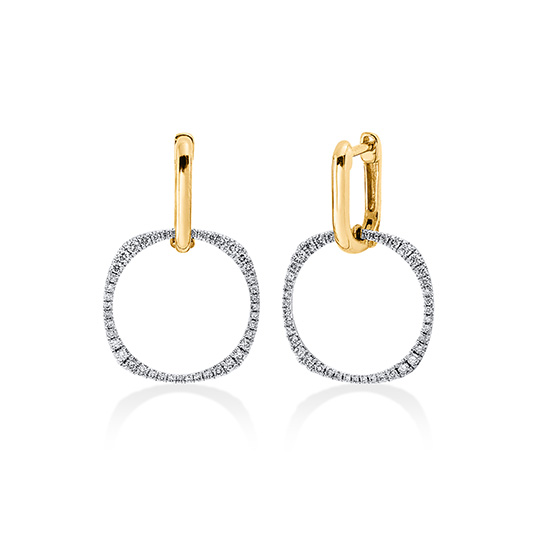 Brillant Ohrschmuck GG 0.43 ct. TW-SI
