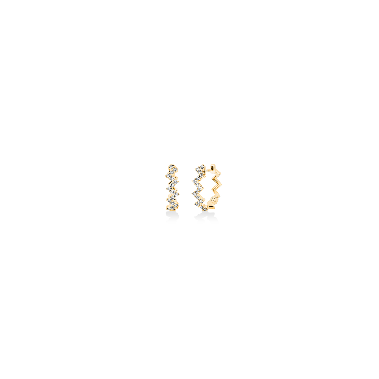 Brillant Creolen GG 0.49 ct. TW-SI