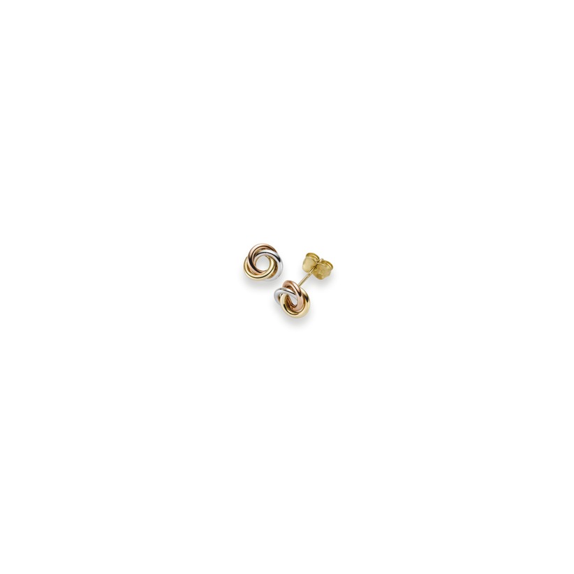 Ohrstecker Knoten 8,0 mm GG/RG/WG