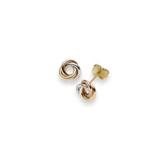 Ohrstecker Knoten 8,0 mm GG/RG/WG
