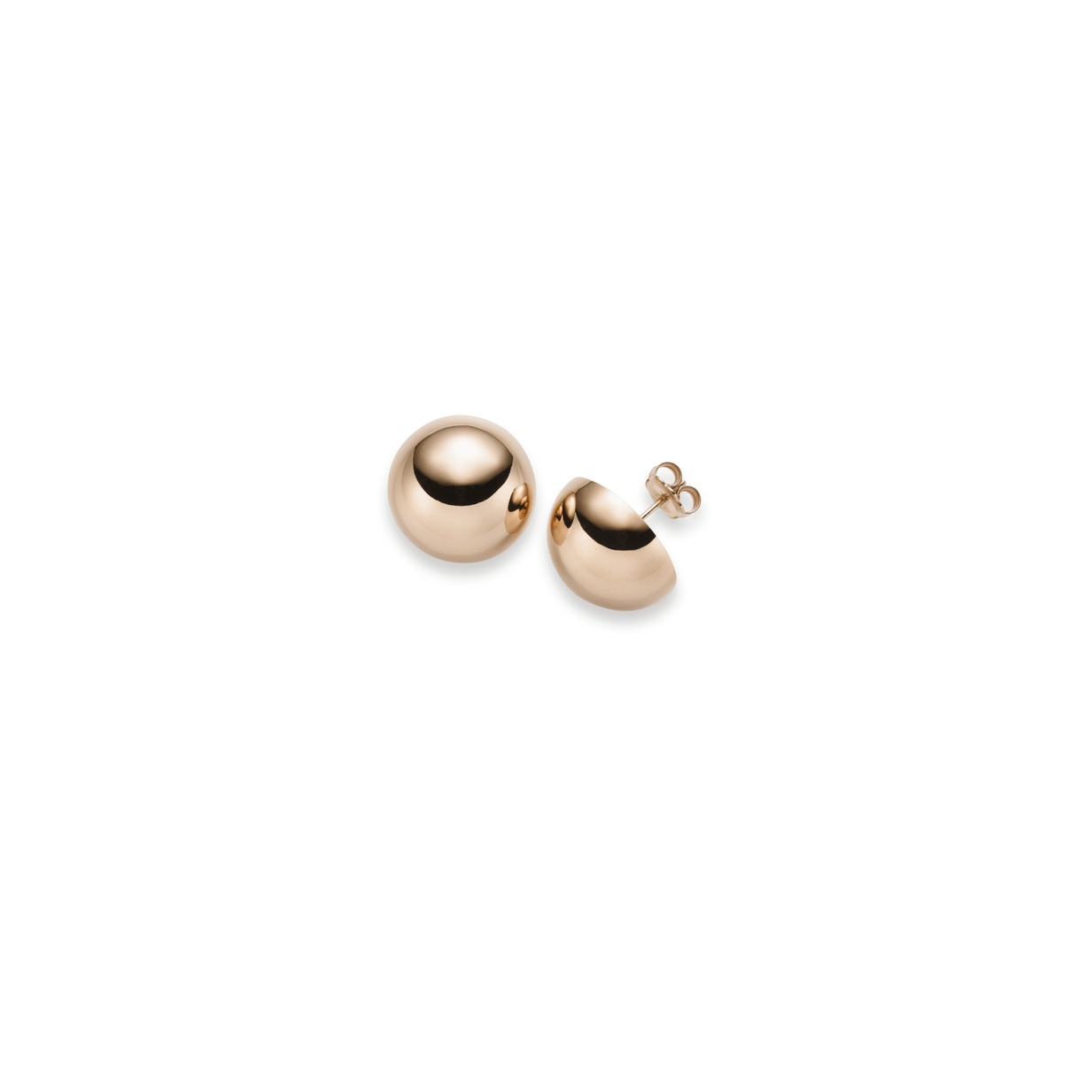 Ohrstecker Halbkugel 18,0 mm RG